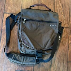 Brown Men's Messenger/lap top Bag